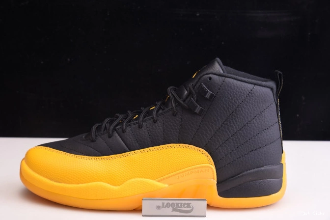 Air University 130690-070 Gold Jordan 12 Black Retro 0724